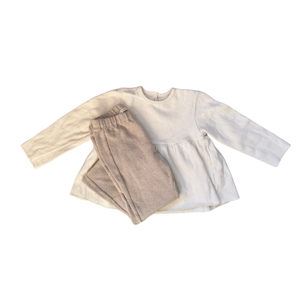 Zhoe  Tobiah Girls Set  Size 5  Italian Childrens Brand